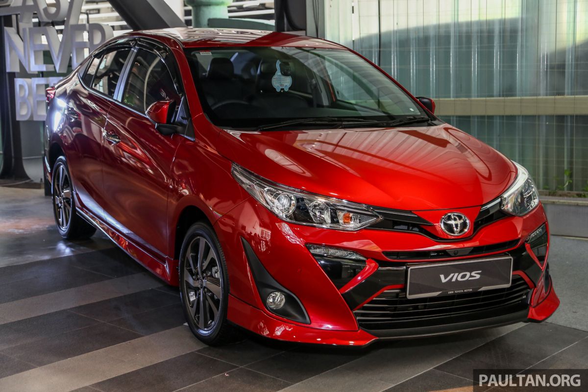 เผยภาพจริง! NEW Toyota Vios เจนใหม่ หน้า ATIV เผยโฉมในมาเลเซีย