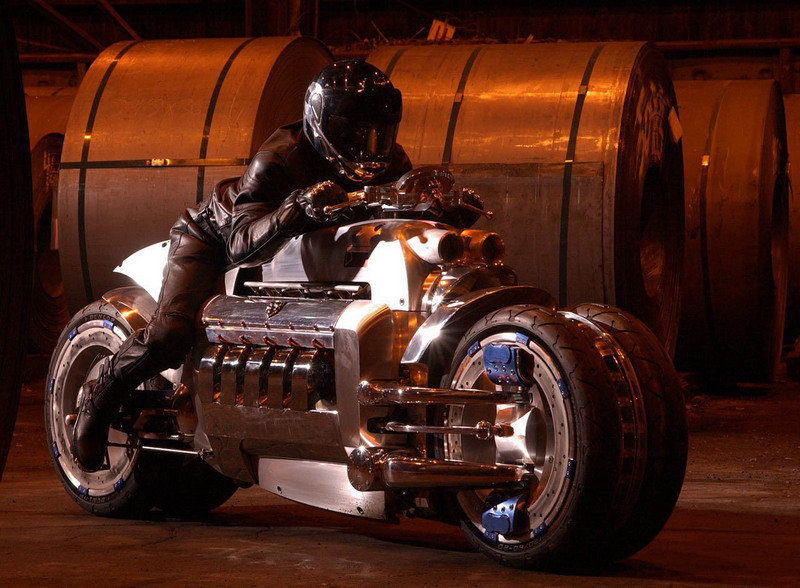 Dodge Tomahawk มอเตอร์ไซค์ที่เร็วที่สุดในโลก 680 กม./ชม.