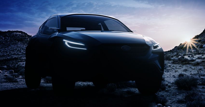 Subaru Viziv Adrenaline Concept เผยทีเซอร์รถต้นแบบครอสโอเวอร์ตัวใหม่