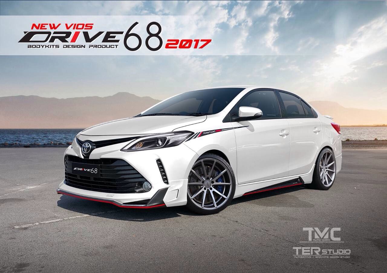 รวมราคาชุดแต่ง Toyota Vios 2017 โตโยต้า วีออส ใหม่