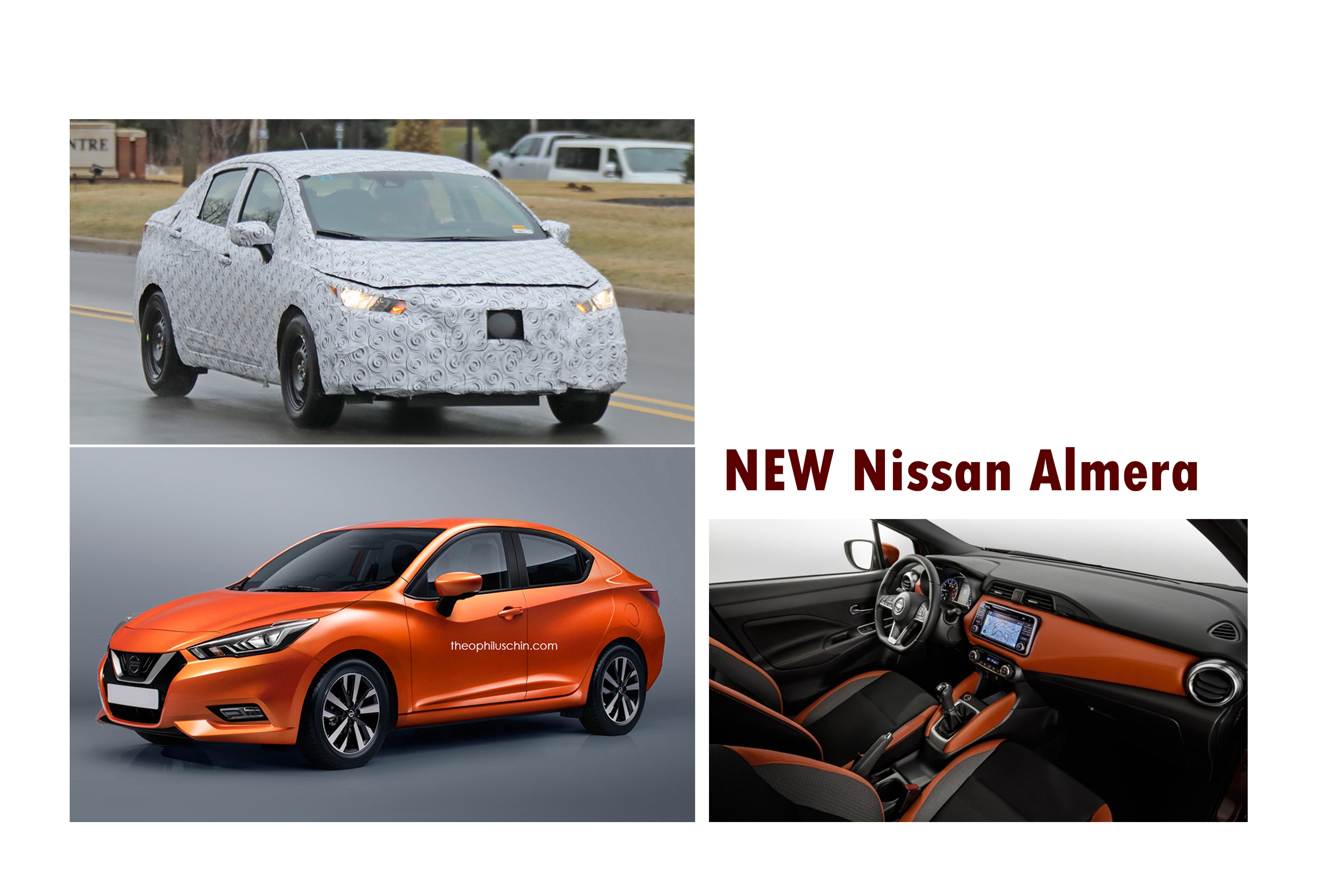 เผยภาพ! NEW Nissan Almera ขณะทดสอบวิ่ง คาดเปิดตัวไทยปลายปี