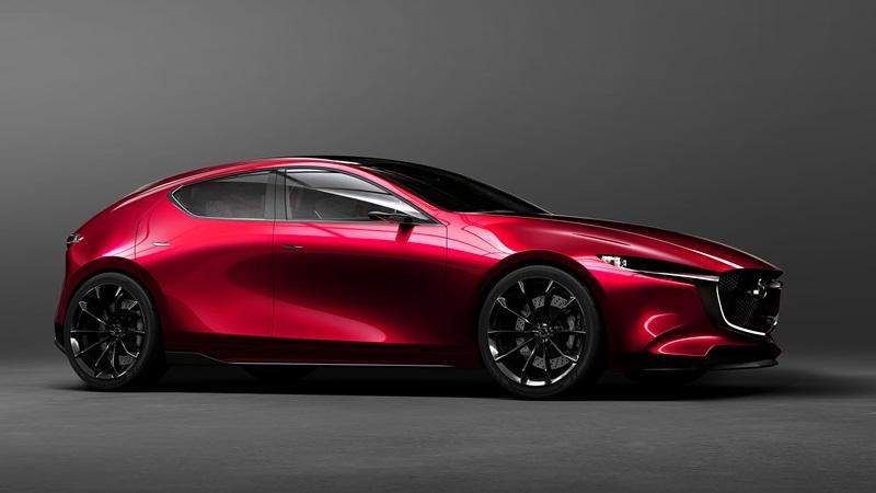 Mazda Kai Concept ต้นแบบ มาสด้า 3 เตรียมเผยโฉมในงาน Motor Show 2019