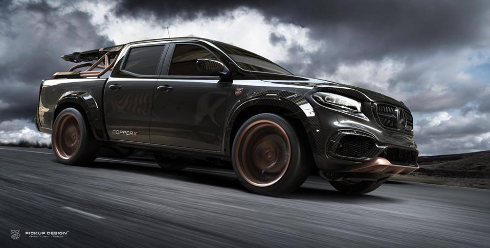 Mercedes-Benz X-Class COPPER X ตกแต่งแนวซิ่งหรู By PICKUPDESIGN