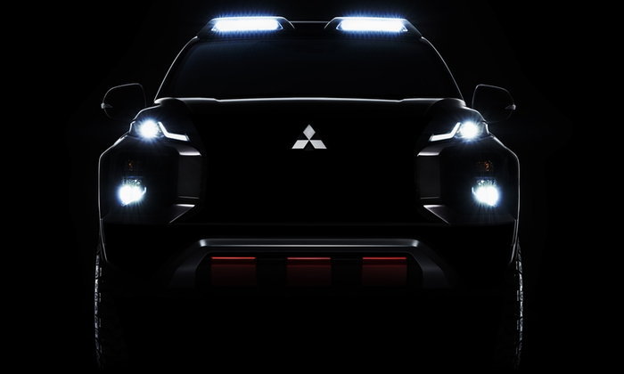 เผยภาพทีเซอร์ Mitsubishi Triton Absolute 2019 เตรียมโชว์ตัวในงาน Motor Show 2019