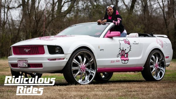 คนจริงนำ Ford Mustang มาแต่งในเวอร์ชั่น Hello Kitty