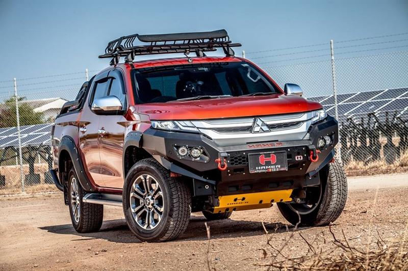 Mitsubishi Triton ชุดแต่งสายของของ Hamer