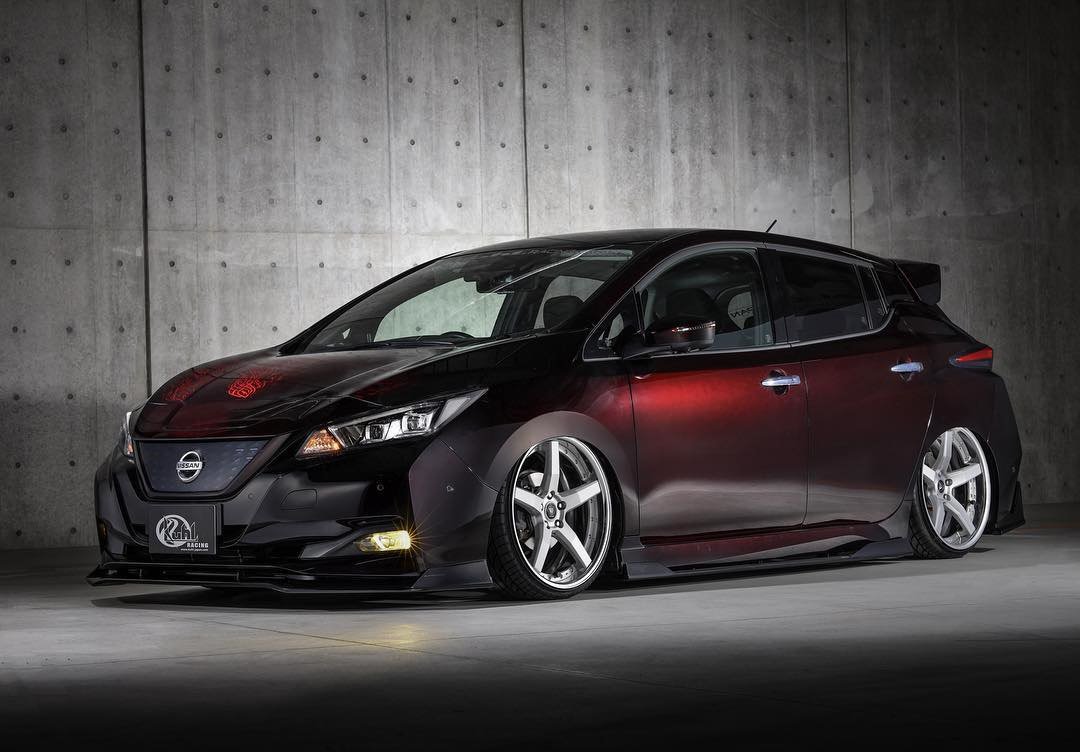 Nissan Leaf เสริมลุคใหม่ ด้วยชุดแต่งสปอร์ต Kuhl Racing