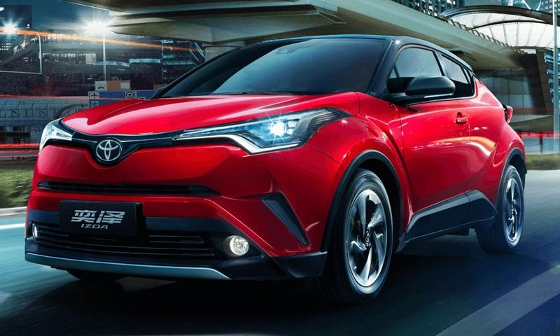Toyota C-HR EV เวอร์ชั่นไฟฟ้าเตรียมเปิดตัวในจีน 16 เมษายนนี้