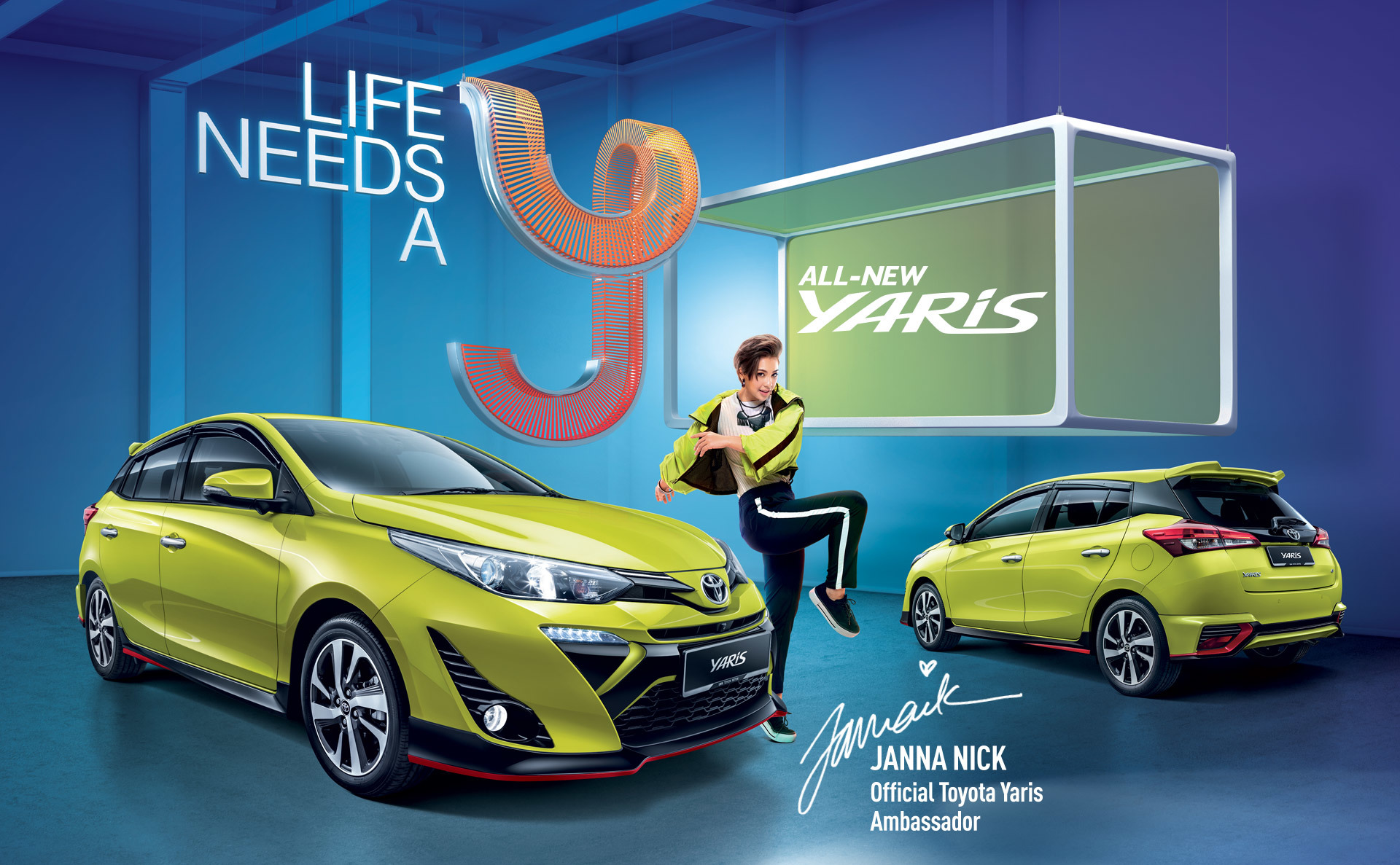 Toyota Yaris Hatchback 2019 ใหม่ เคาะราคา 556,000 บาทในมาเลเซีย