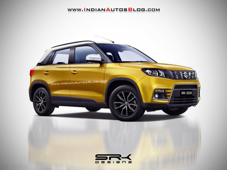 ภาพเรนเดอร์ Suzuki Vitara Brezza ไมเนอร์เช้นจ์