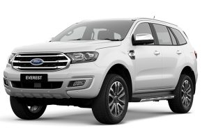 Ford Everest TITANIUM+Bi-Turbo 2.0L Bi-Turbo เพิ่มภายในสีน้ำตาล ในราคาเดิม