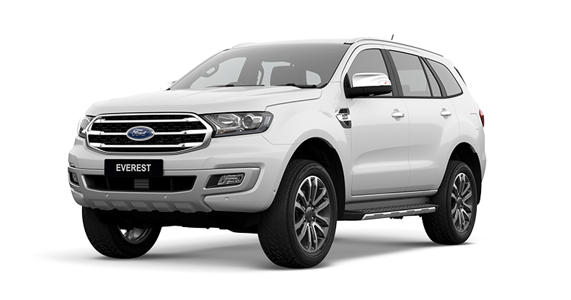 Ford Everest TITANIUM+Bi-Turbo 2.0L Bi-Turbo เพิ่มภายในสีน้ำตาล ในราคาเดิม