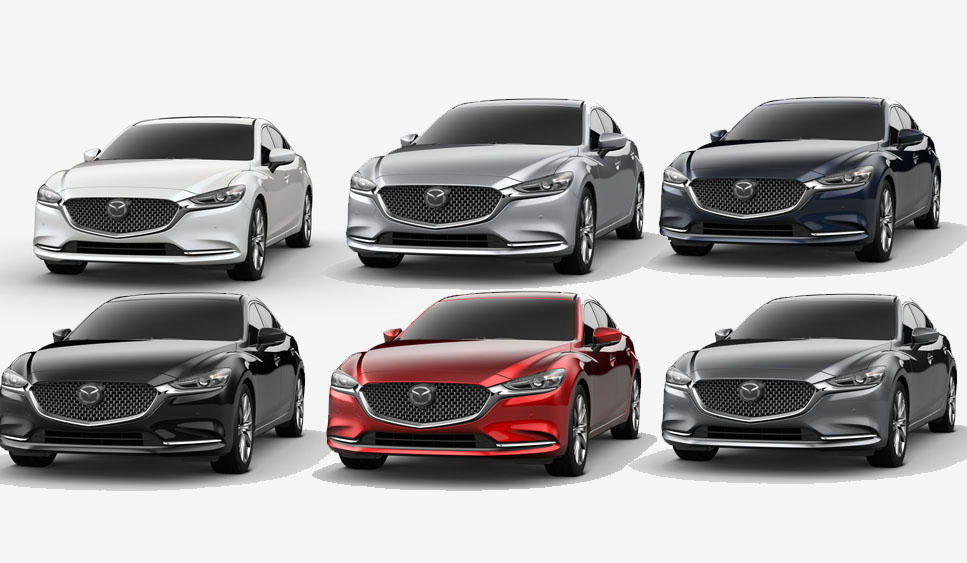 New Mazda 6 พร้อม 6 สีใหม่