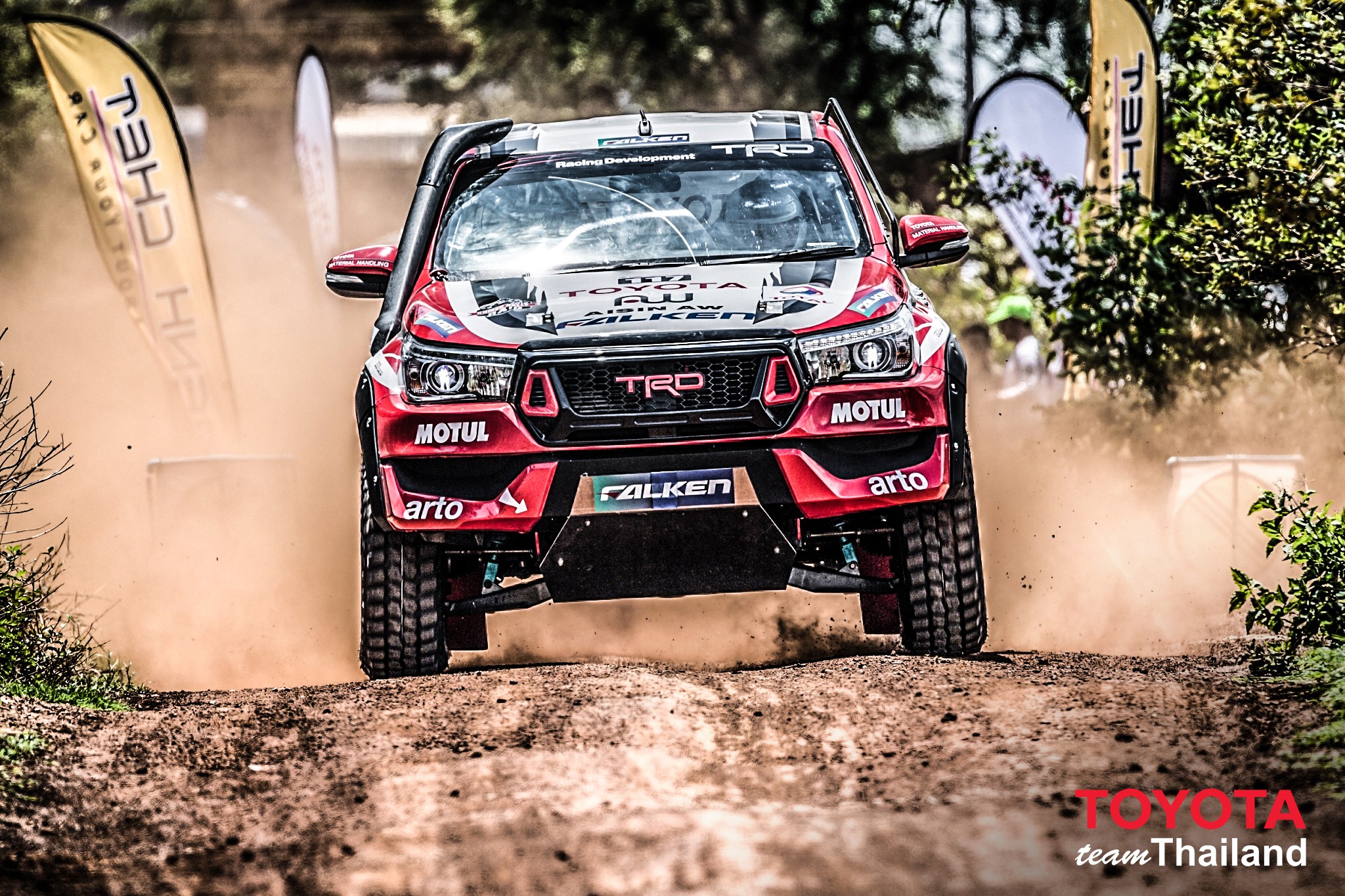 Toyota Hilux Revo No.117 เอาใจขาลุย Rally