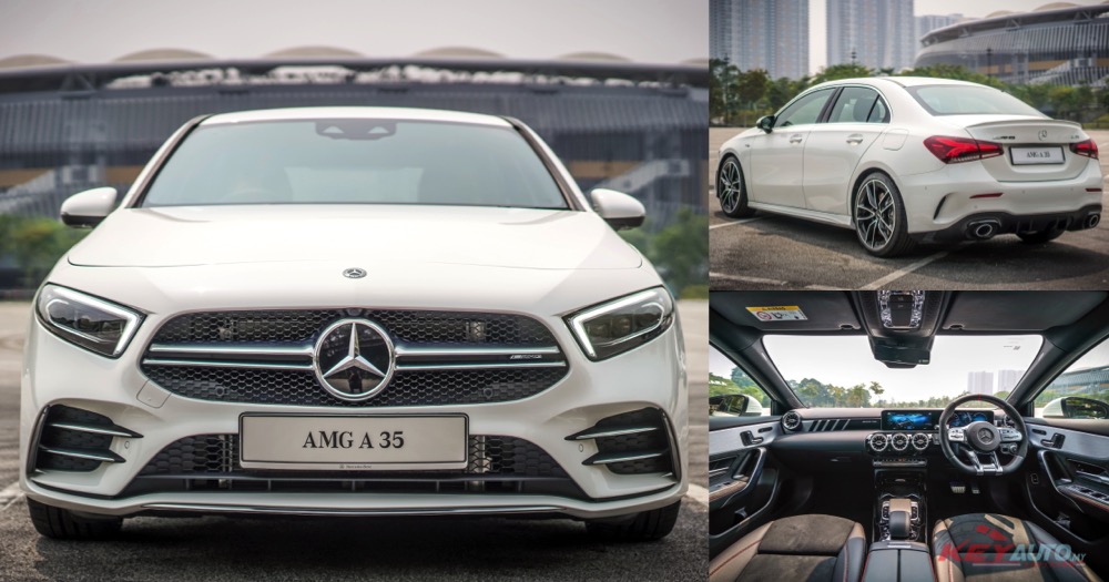 เปิดตัว Mercedes-AMG A35 Sedan เคาะราคา 2.54 ล้านบาทในมาเลเซีย