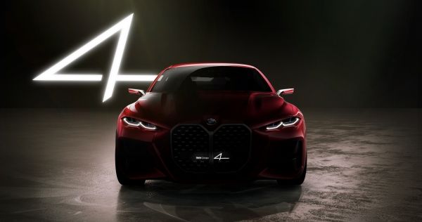 BMW Concept 4 รถต้นแบบ หน้าใหญ่มาก