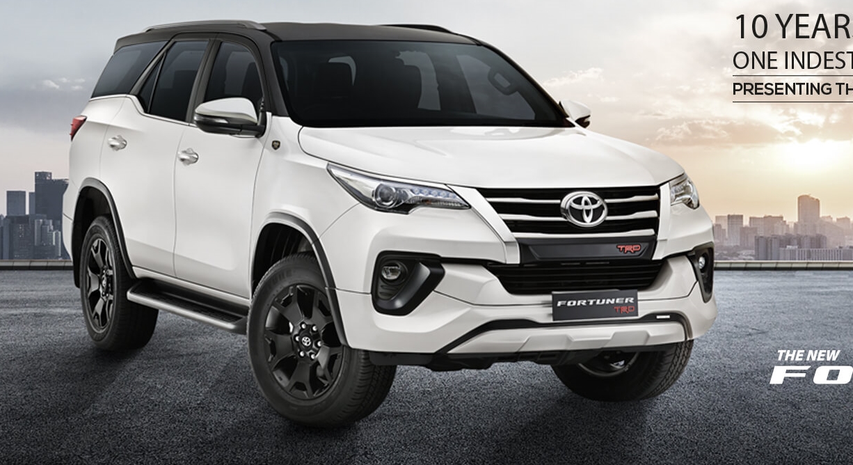 Toyota Fortuner TRD Sportivo เปิดตัวอย่างเป็นทางการ ในอินเดีย