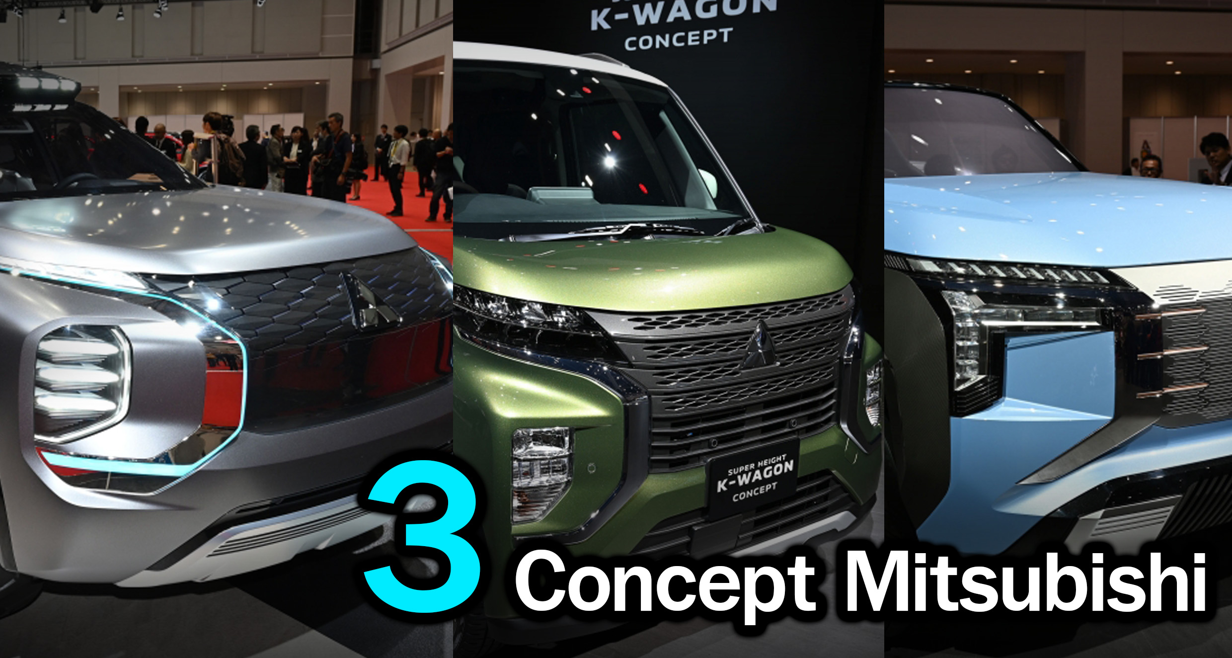 รวมภาพ Mitsubishi Concept 3  รุ่น ในงาน โตเกียว มอเตอร์โชว์ 2019