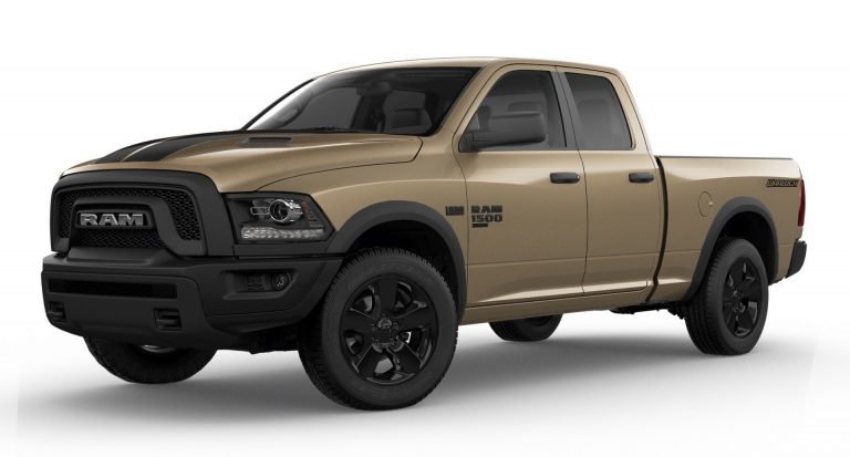 New Ram 1500 Classic Warlock ตัวถังสีใหม่ Mojave Sand