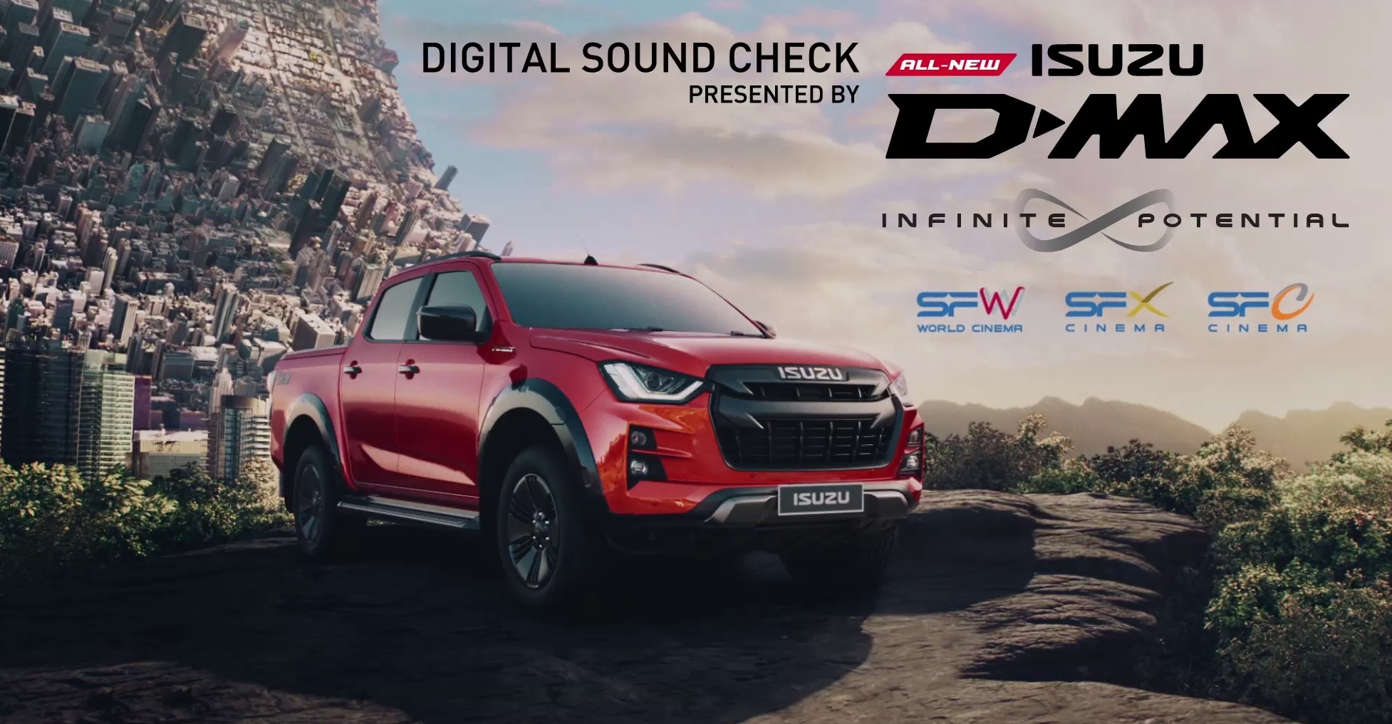 ISUZU D-MAX Digital Sound Check ชุด “Infinite Potential”