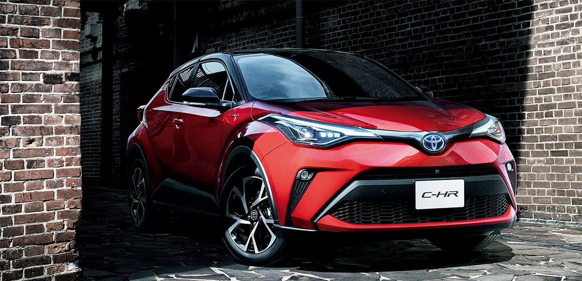 Toyota C-HR MC เครื่องยนต์เบนซิน 1.2 / ไฮบริด 1.8 เปิดตัวในญี่ปุ่น