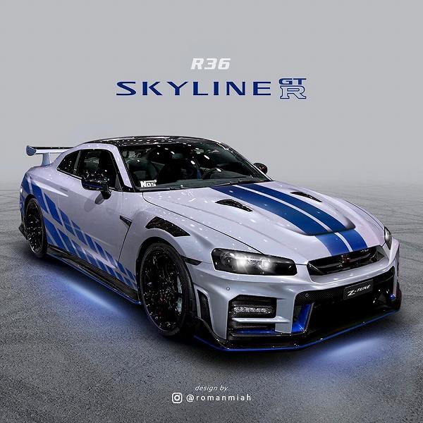 Nissan GTR R36 SKYLINE NISMO เวอร์ชั่นผสม : ภาพเรนเดอร์ - รถใหม่วันนี้