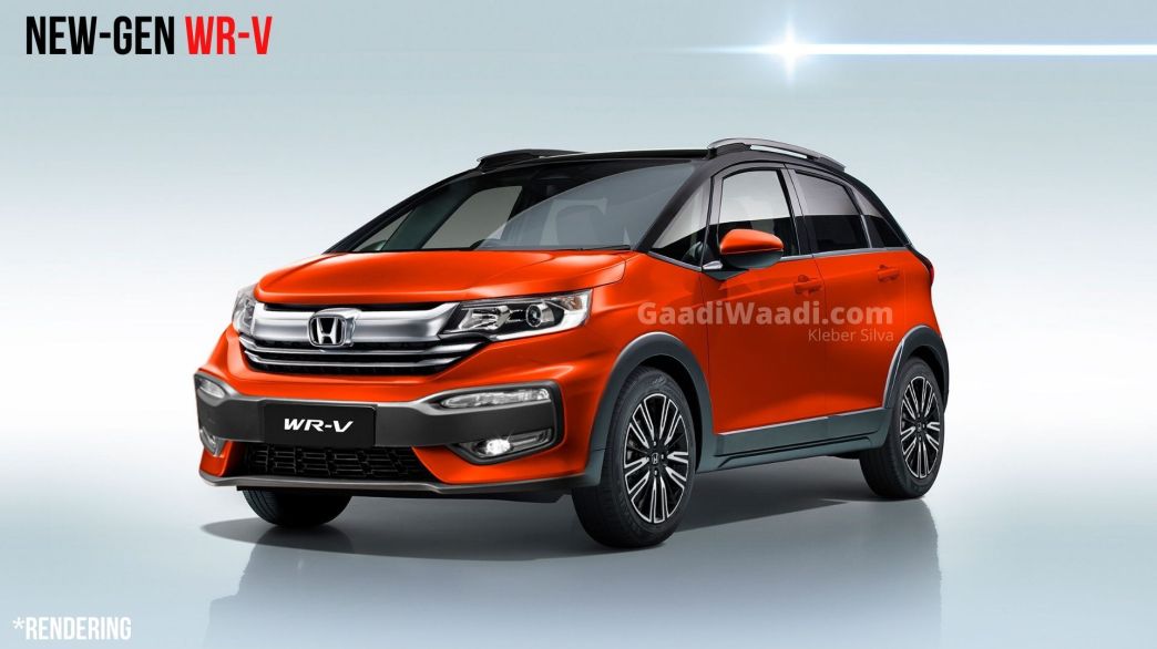 NEW Honda WR-V ครอสโอเวอร์บนฐาน NEW Jazz : ภาพเรนเดอร์