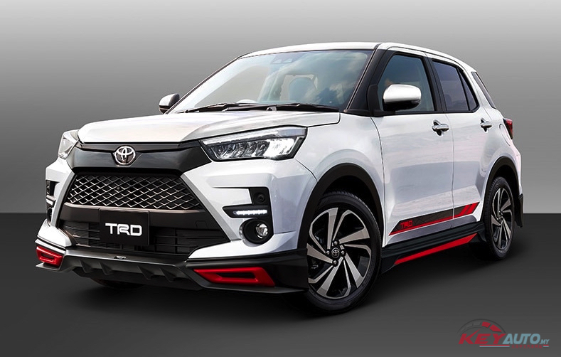 Toyota Raize TRD ชุดแต่งสปอร์ตรอบคัน