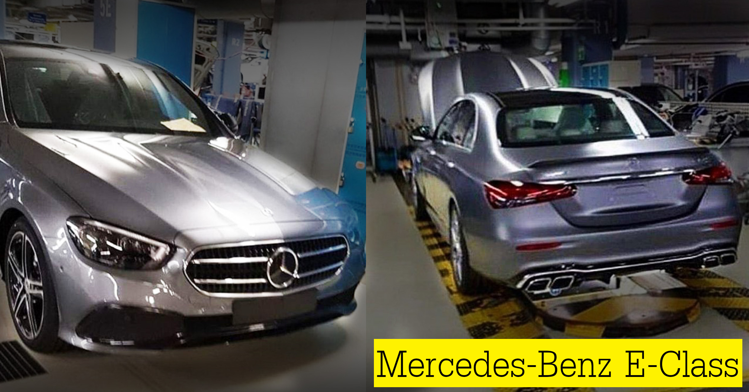 เผยภาพคันจริง Mercedes-Benz E-Class รุ่นปรับปรุงใหม่