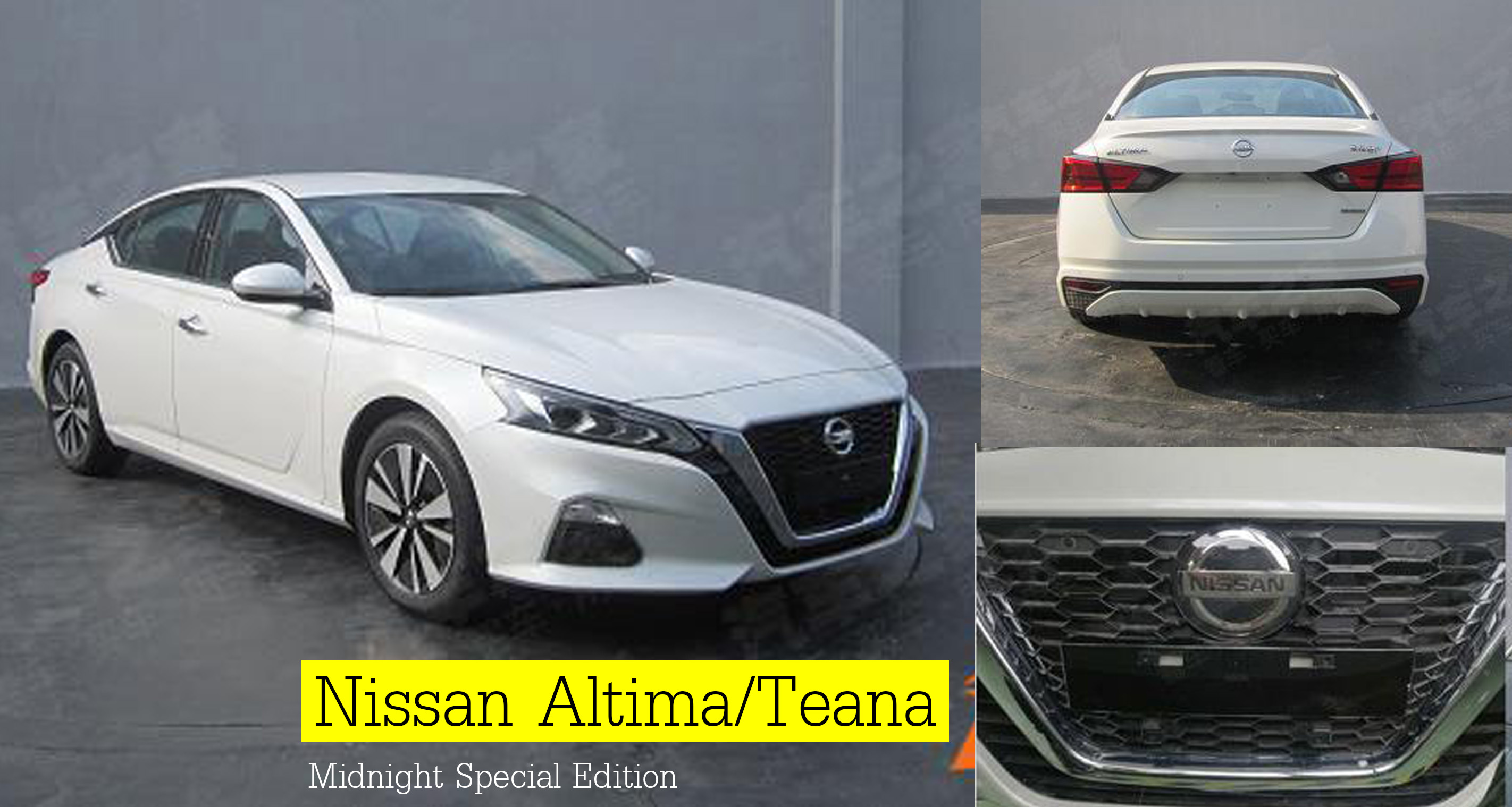 เผยภาพ! Nissan Altima/Teana Midnight Special Edition ชุดแต่งพิเศษ ในเมืองจีน