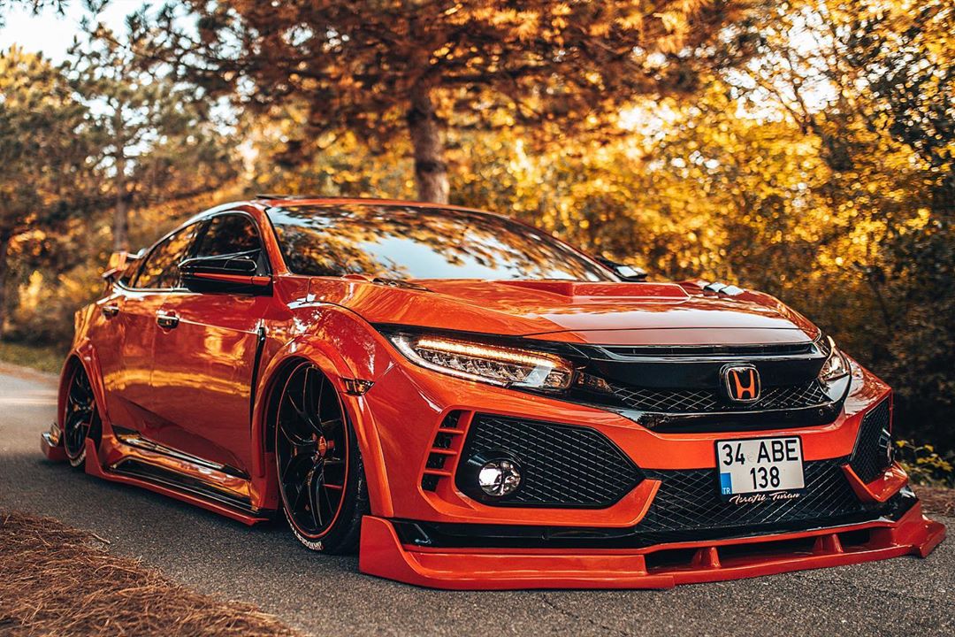 Honda Civic Type R ชุดแต่งเกือบติดดิน ในตุรกี