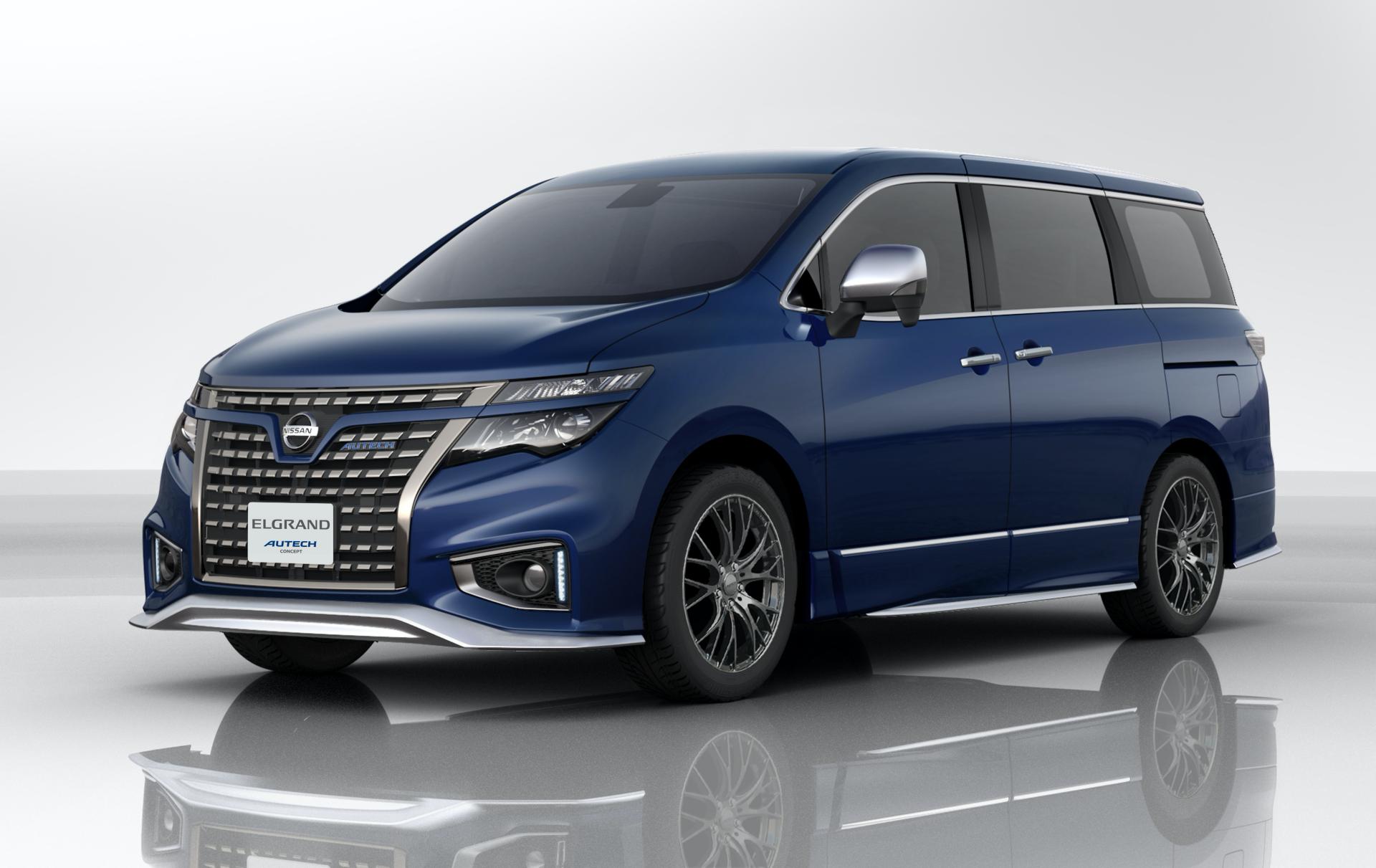 ภาพคันจริง! Nissan ELGRAND Autech Concept ในญี่ปุ่น