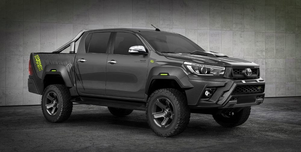 Toyota Hilux HILLY Edition 2020 ใหม่ ราคาชุดแต่ง 9,995 ยูโร หรือประมาณ 343,000 บาท By : Carlex Design