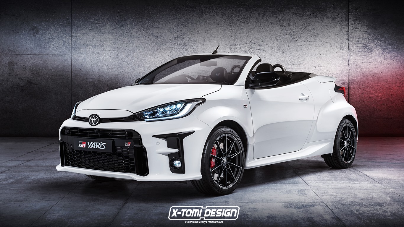 Toyota Yaris GR Convertible​ เปิดประทุน จากจินตนาการ X-Tom Design