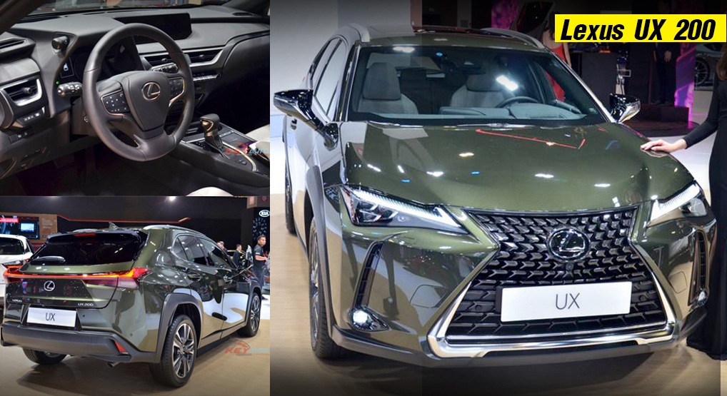 ภาพคันจริง! Lexus UX 200 เบนซิน 2.0 ลิตร 169 แรงม้า ราคา 1.8 ล้านบาท ในมาเลเซีย