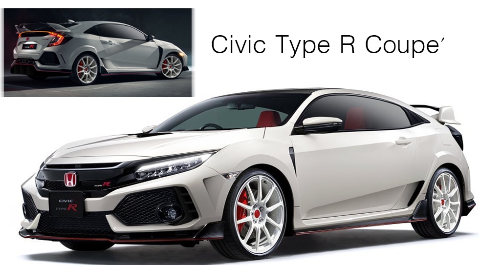 Honda Civic Type R Coupe’ ตัวถัง 2 ประตู โดย Car News Network