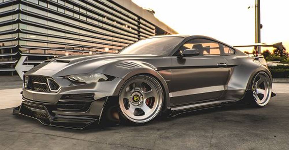 Ford Mustang Shelby Super Snake รุ่นแต่งพิเศษ จากนักออกแบบ hugosilvadesigns