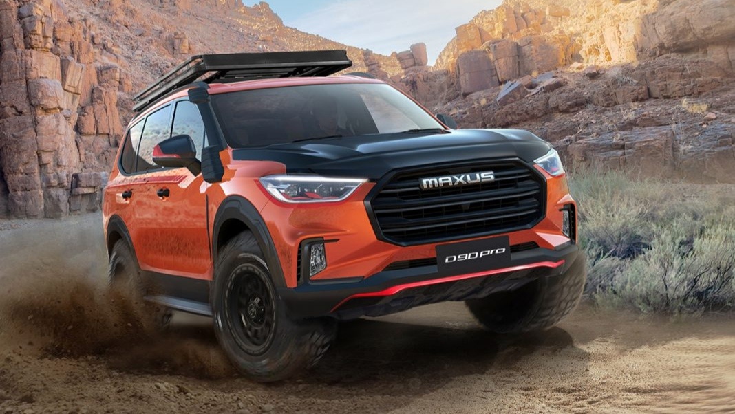 Maxus D90 Pro SUV 7 ที่นั่ง + ดีเซลเทอร์โบ 2.0 ลิตร + ชุดแต่งออฟโรต ในจีน