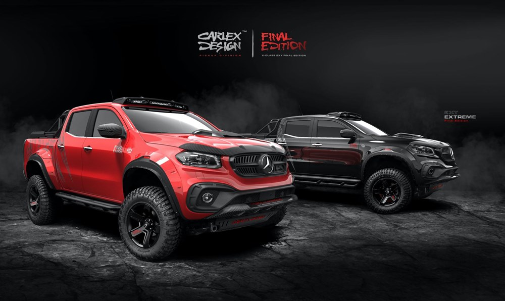 Mercedes-Benz X-Class Final Editions โดย Carlex Design การแต่งครั้งสุดท้าย