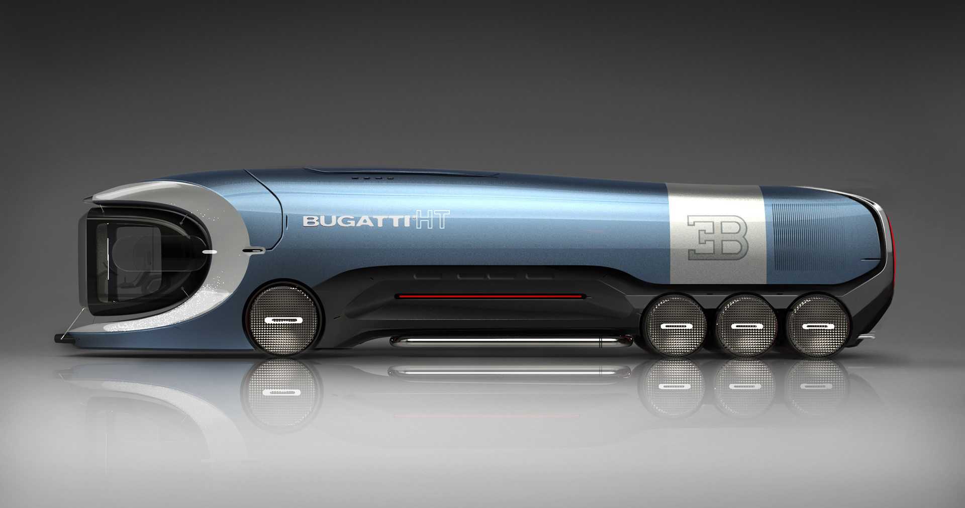รถบรรทุกหรู Bugatti Hyper Truck Concept
