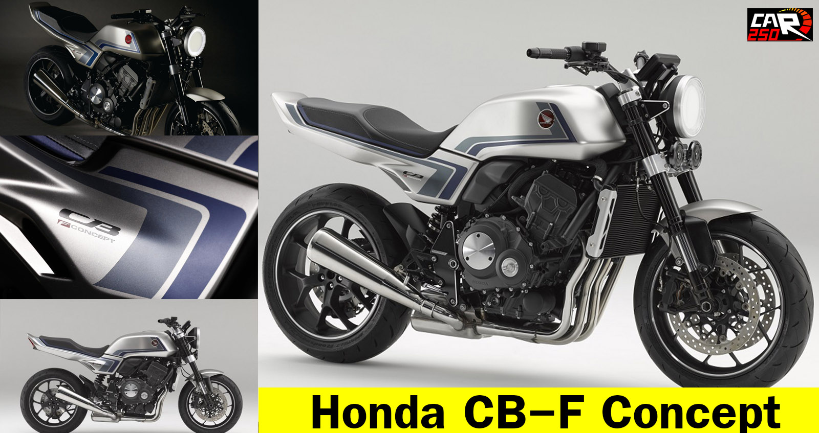 Honda CB-F Concept ฉลอง 60 ปี CB พร้อมขุมพลัง 1,000 ซีซี