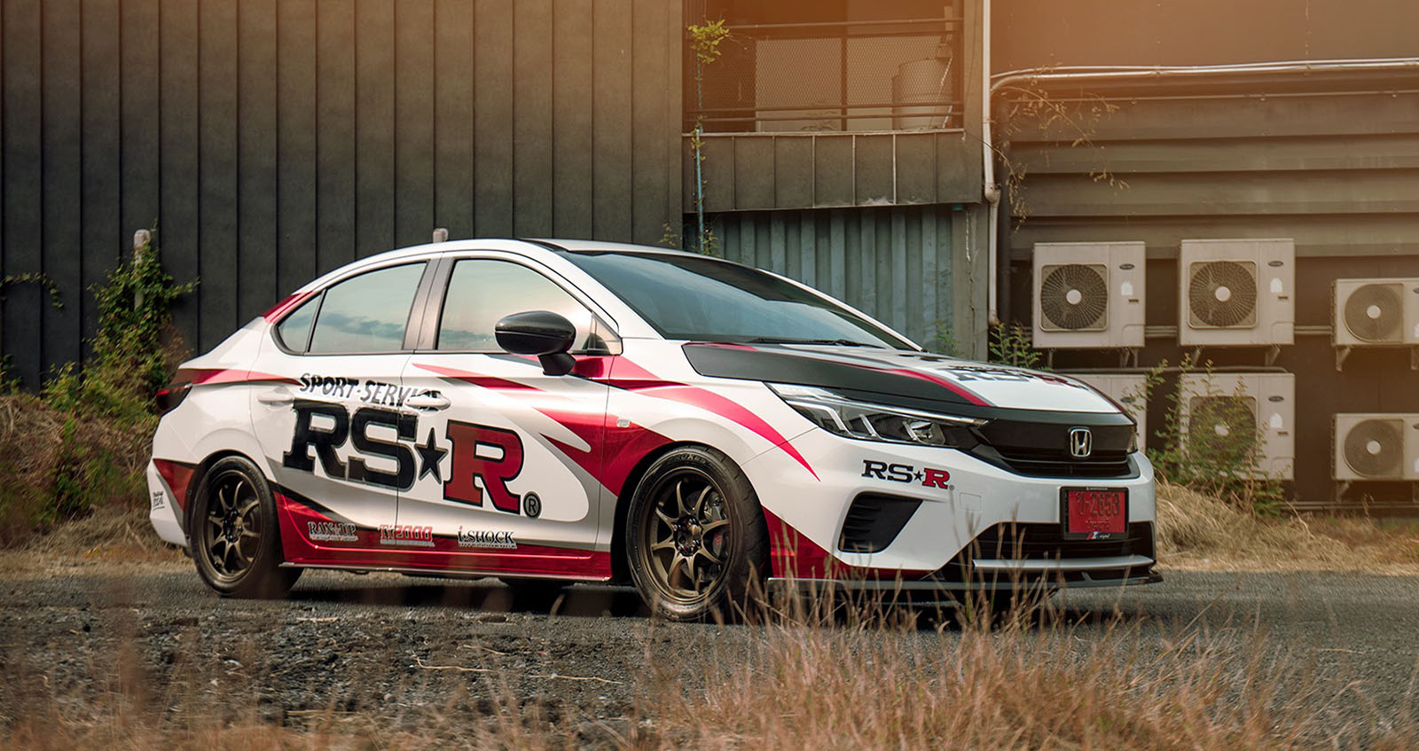 Honda City SV ตกแต่งแบบ RS-R สไตล์ แรลลี่