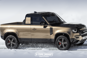 Land Rover รถกระบะขนาดเล็ก ภาพ CG จาก : X-TOMI DESIGN