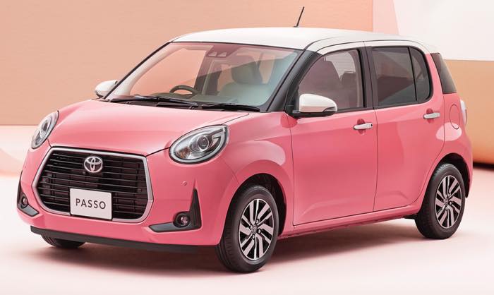 Toyota Passo MODA Charm รุ่นพิเศษ 485,000 บาท ในญี่ปุ่น