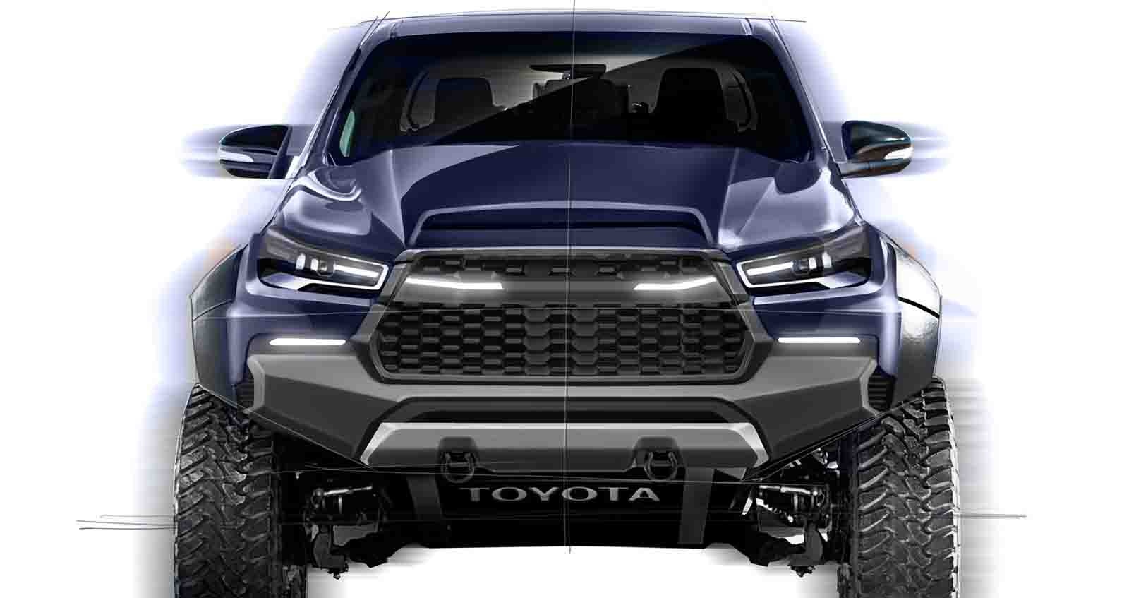 Toyota Hilux Revo Concept sketch ภาพฝัน ตัวแรง คู่แข่ง Raptor