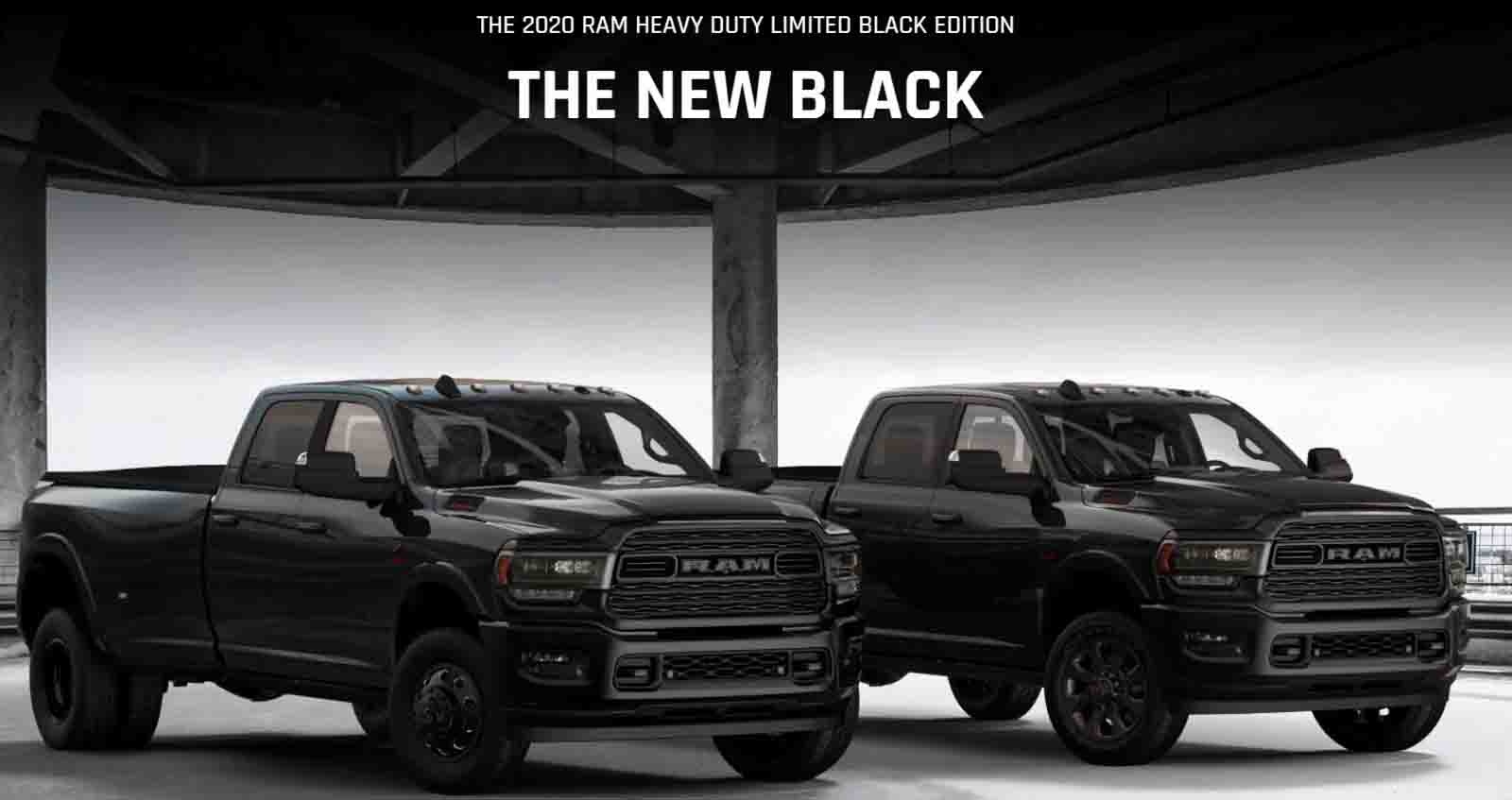 RAM Heavy Duty Limited Black Edition กระบะยักษ์รุ่นพิเศษ 416 แรงม้า