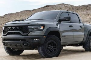 Ram 1500 Rebel และ TRX Lunar Editions พร้อมขุมพลัง V8 702 แรงม้า สีเทาใหม่