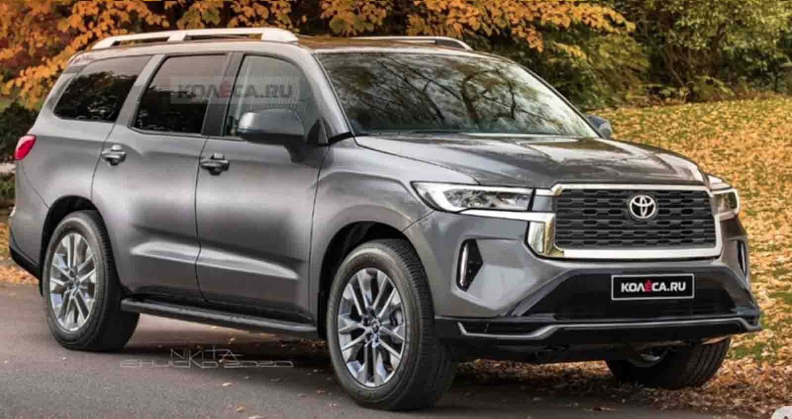 Toyota Sequoia SUV พี่ใหญ่ ภาพเรนเดอร์