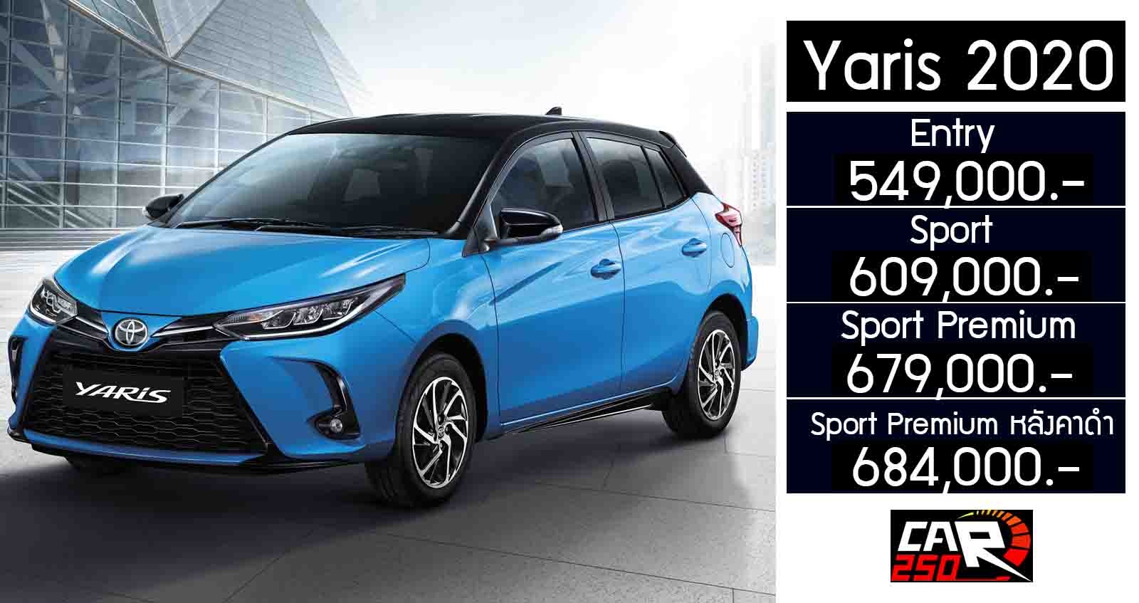 รูปภาพนี้มี Alt แอตทริบิวต์เป็นค่าว่าง ชื่อไฟล์คือ Yaris-2020.jpg