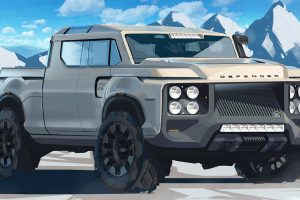 Land Rover Defender เวอร์ชั่นกระบะยักษ์ ในจินตนาการ